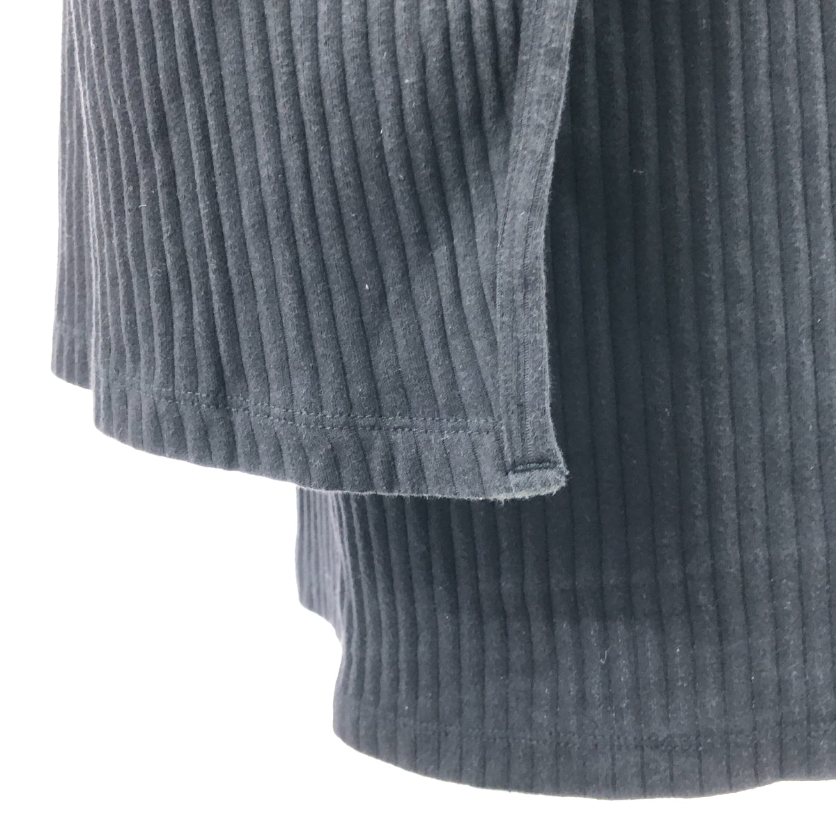 BASErange / ベースレンジ | HONDA APRON DRESS リブ エプロン ワンピース | S | ブラック | レディース