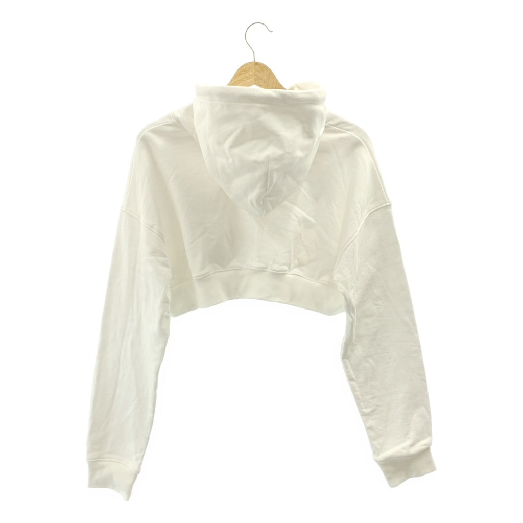 KIMHEKIM / 김혜김 | 코튼 후드 로고 크롭 트레이너 | S | 여성