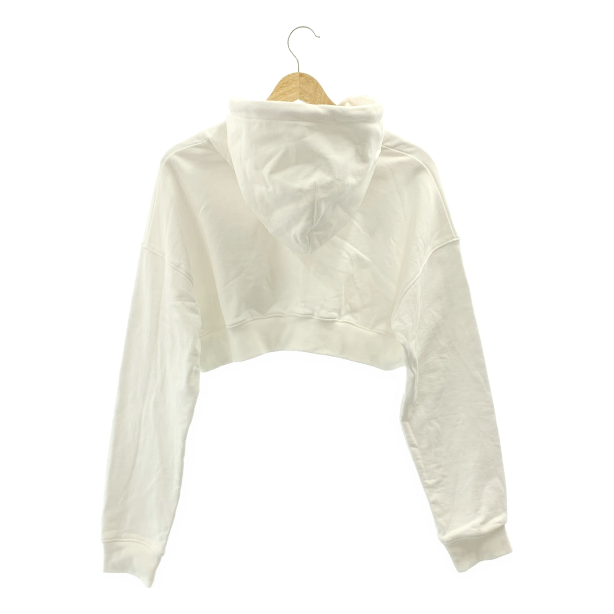 KIMHEKIM / 김혜김 | 코튼 후드 로고 크롭 트레이너 | S | 여성