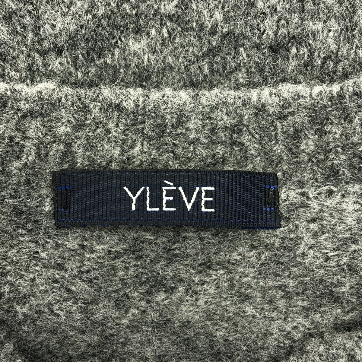 YLEVE / 일레브 | 크루넥 니트 풀오버 | 1 | 회색 | 여성