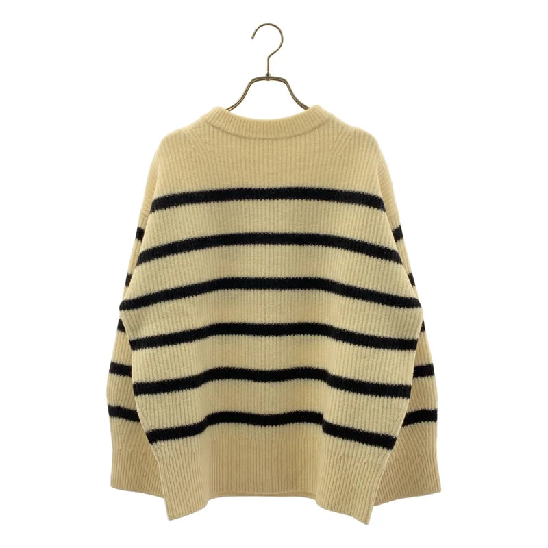 MUSE de Deuxieme Classe / ミューズドゥーズィーエムクラス | ハイネック ボーダーニット |