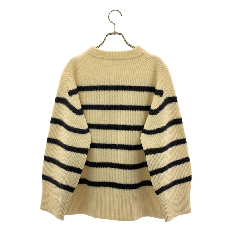 MUSE de Deuxieme Classe / ミューズドゥーズィーエムクラス | ハイネック ボーダーニット |