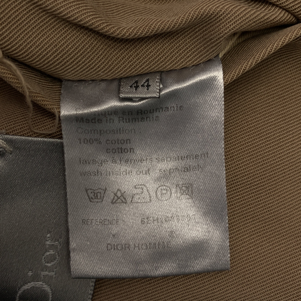 Dior homme / ディオールオム | 2006SS | by Hedi Slimane MODS/SKA / コットン ミリタリージャケット | 44 | メンズ