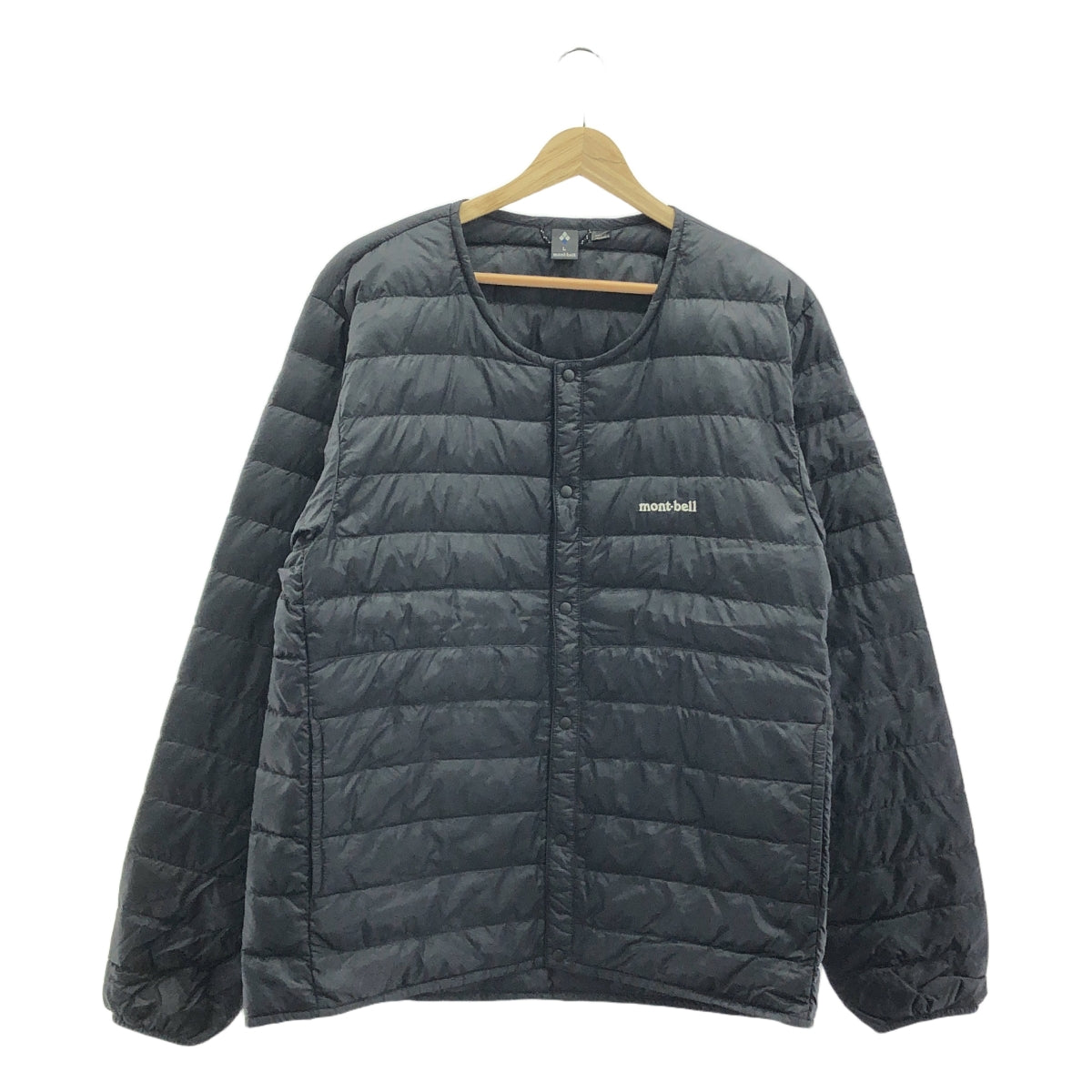 mont-bell / 몽벨 | 스페리오 다운 라운드 넥 재킷 | L | 블랙 | 남성
