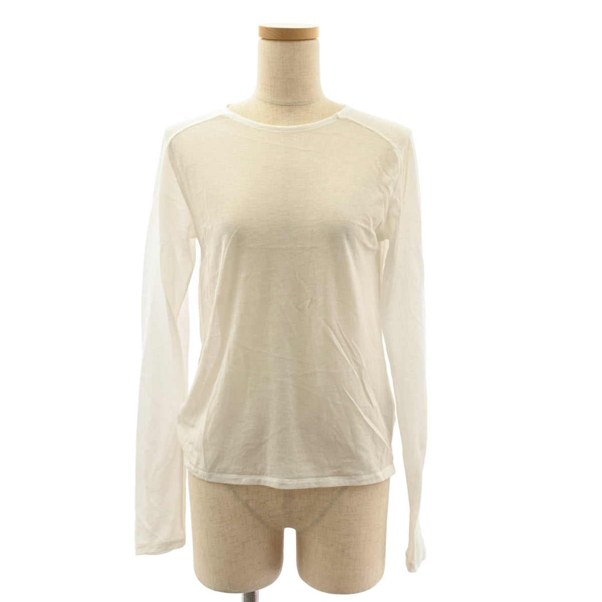 JANE SMITH / ジェーンスミス | SHEER BACK OPEN PULLOVER シアー バックオープン カットソー | 38 | レディース