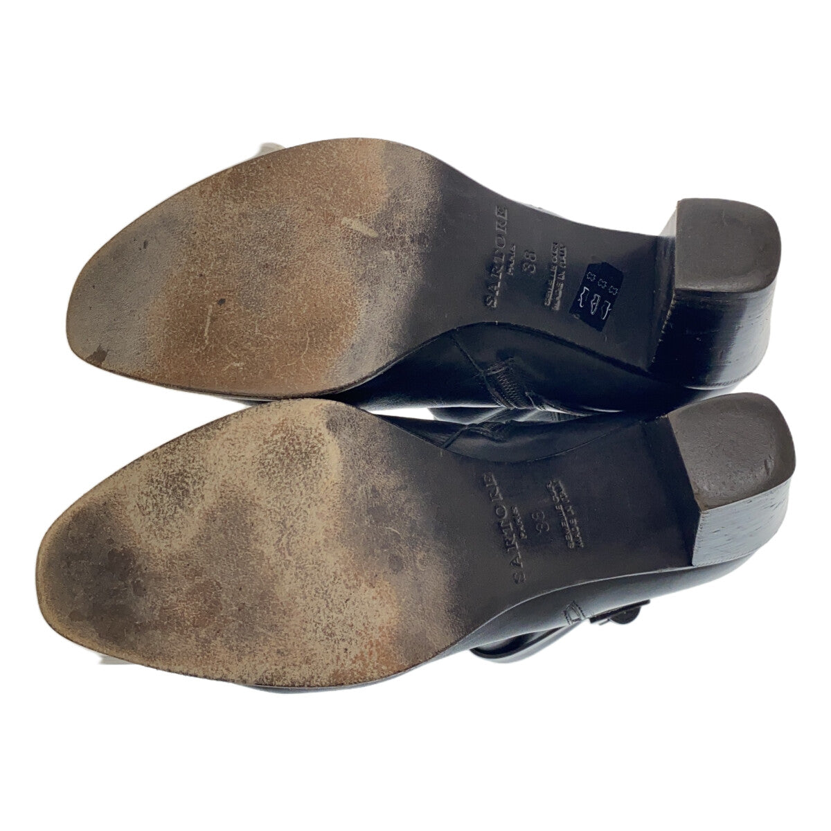 薩爾托 |踝帶短靴 | 38 |黑色 |女性的