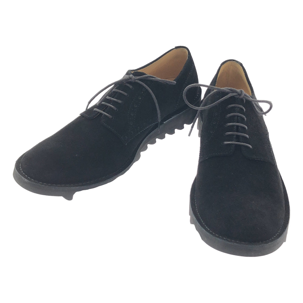 【미품】 YOHJI YAMAMOTO POUR HOMME / 요우지야마모토 풀 옴므 | 2015SS | 스웨이드 가죽 샤크 솔 옥스포드 신발 |