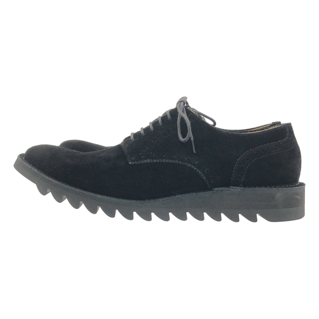 【미품】 YOHJI YAMAMOTO POUR HOMME / 요우지야마모토 풀 옴므 | 2015SS | 스웨이드 가죽 샤크 솔 옥스포드 신발 |