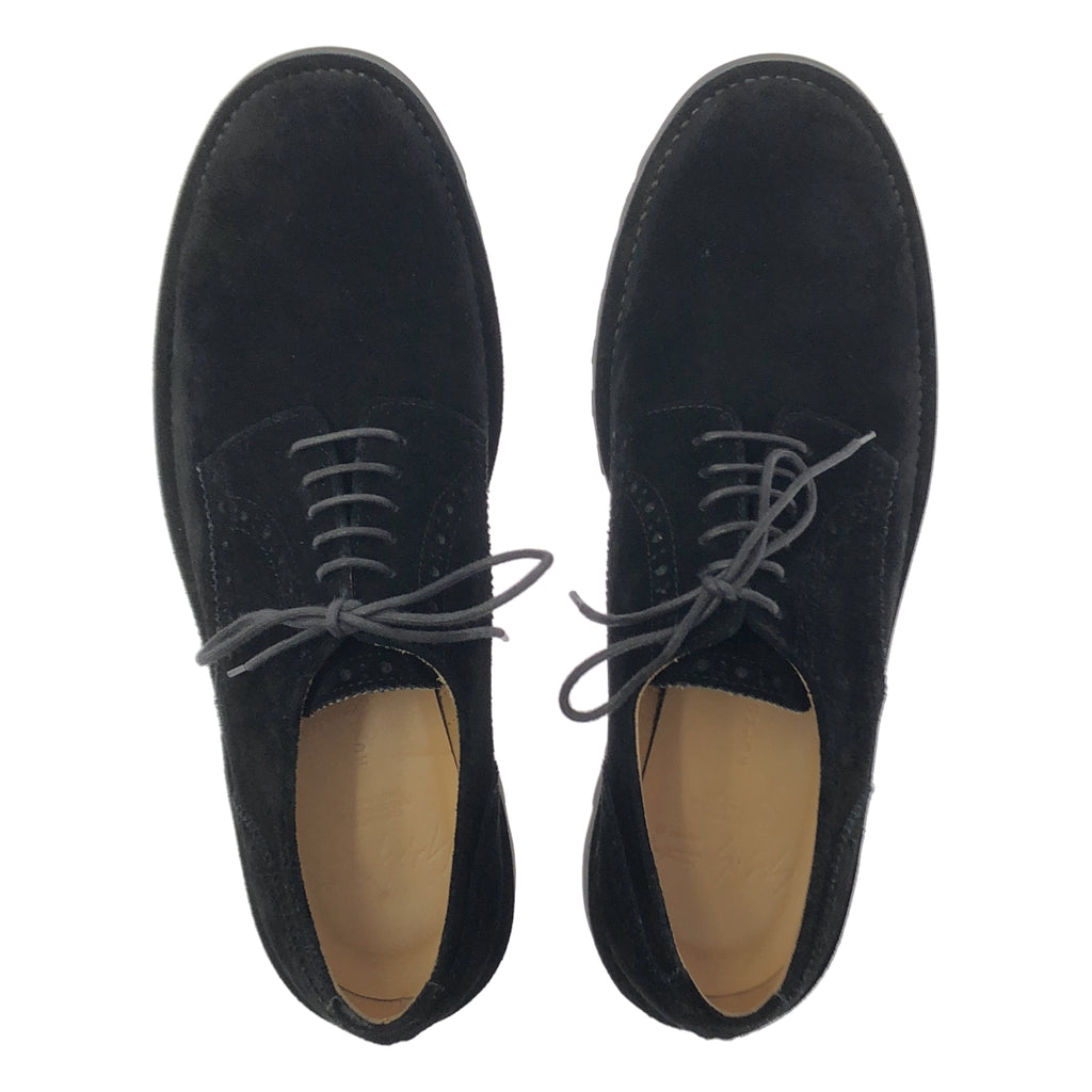 【미품】 YOHJI YAMAMOTO POUR HOMME / 요우지야마모토 풀 옴므 | 2015SS | 스웨이드 가죽 샤크 솔 옥스포드 신발 |