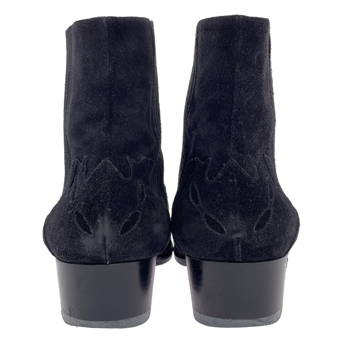 SAINT LAURENT PARIS / サンローランパリ | DUCKIES 40 WESTERN BOOTS スエードレザー サイドゴア ウエスタンブーツ | 38 1/2 | レディース
