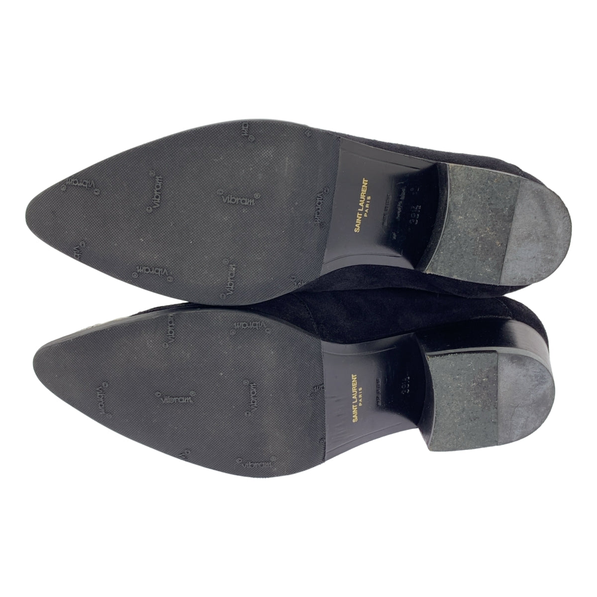 SAINT LAURENT PARIS / サンローランパリ | DUCKIES 40 WESTERN BOOTS スエードレザー サイドゴア ウエスタンブーツ | 38 1/2 | レディース