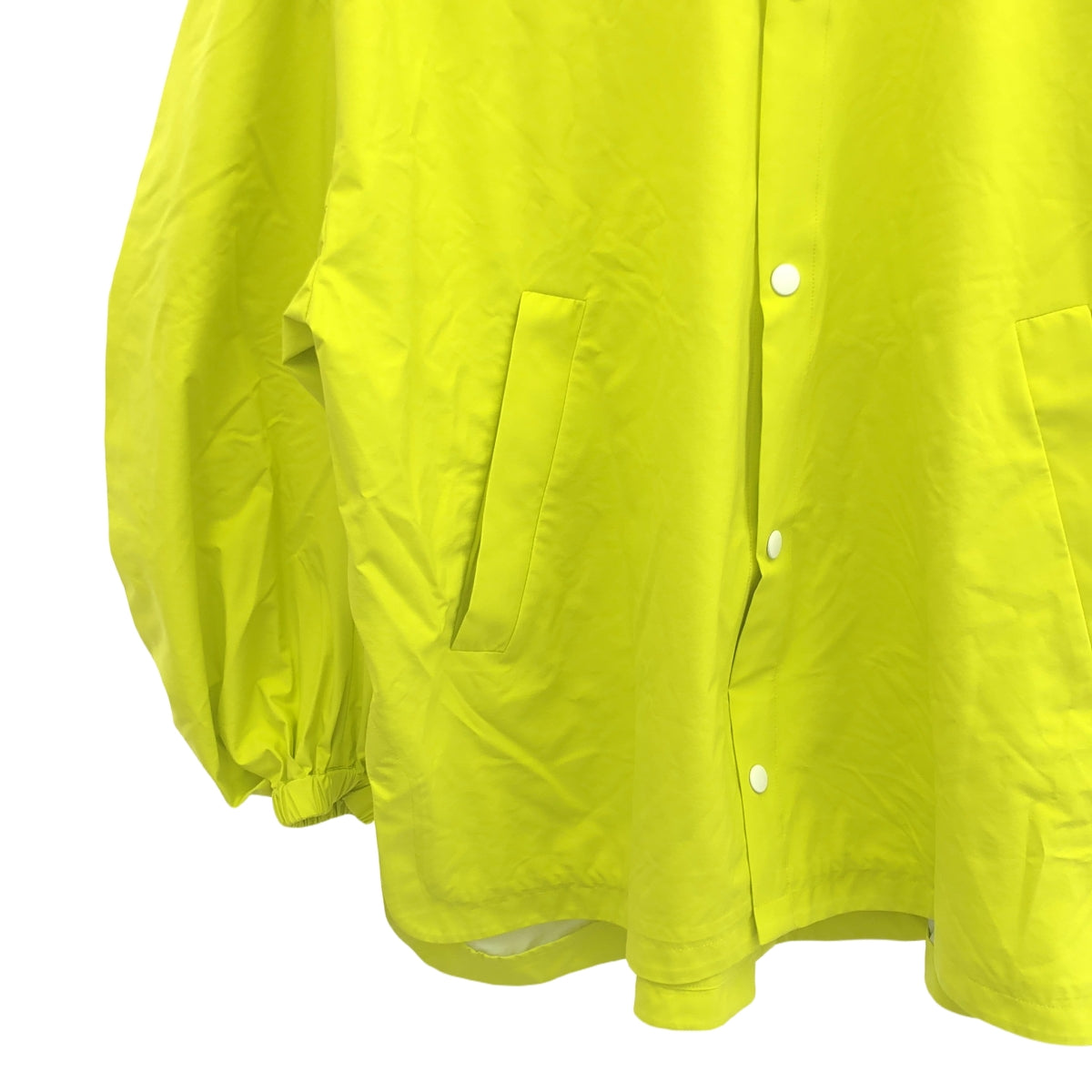 nagonstans / nagonstans | 防水外套 教練外套 | M | 黃色 | 女款