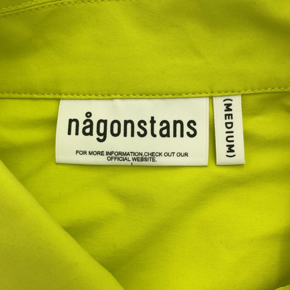 nagonstans / ナゴンスタンス | water－repellent coat jacket コーチジャケット | M | イエロー | レディース