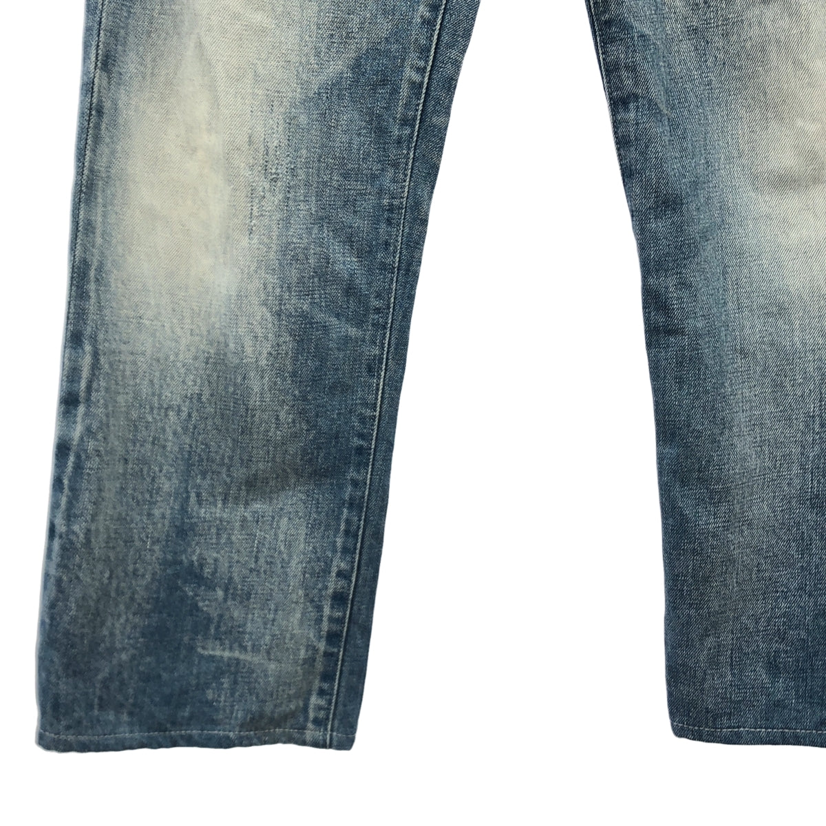 mina perhonen / 미나펠호넨 | always / 코튼 린넨 테이퍼드 데님 팬츠 | 36 |