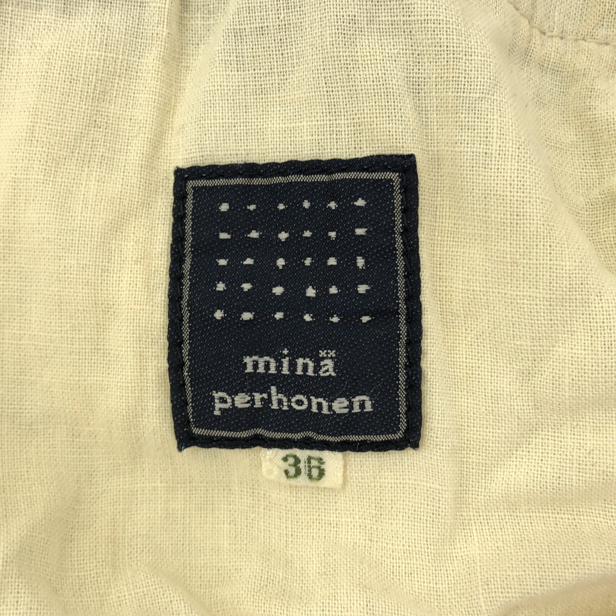 mina perhonen | always / 棉麻錐形牛仔褲 | 尺寸 36 |