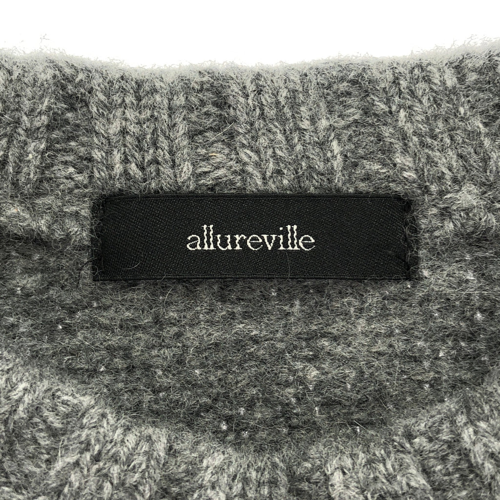 allureville | 羊毛與羊絨圓領針織衫 | 2 |