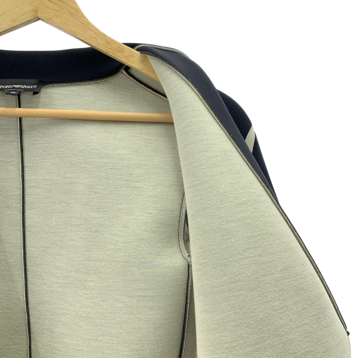 EMPORIO ARMANI | Bonded Pierrot 訂製夾克 | 36 碼 | 黑色 | 女款