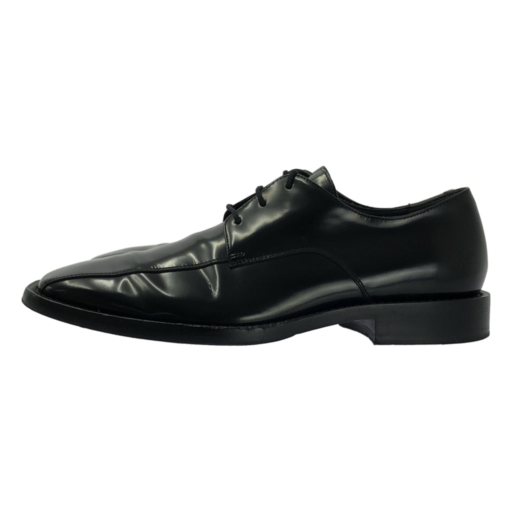 BALENCIAGA / バレンシアガ | Leather Derby Shoes スクエアトゥ ダービーシューズ / 541303 | 40 | ブラック | メンズ