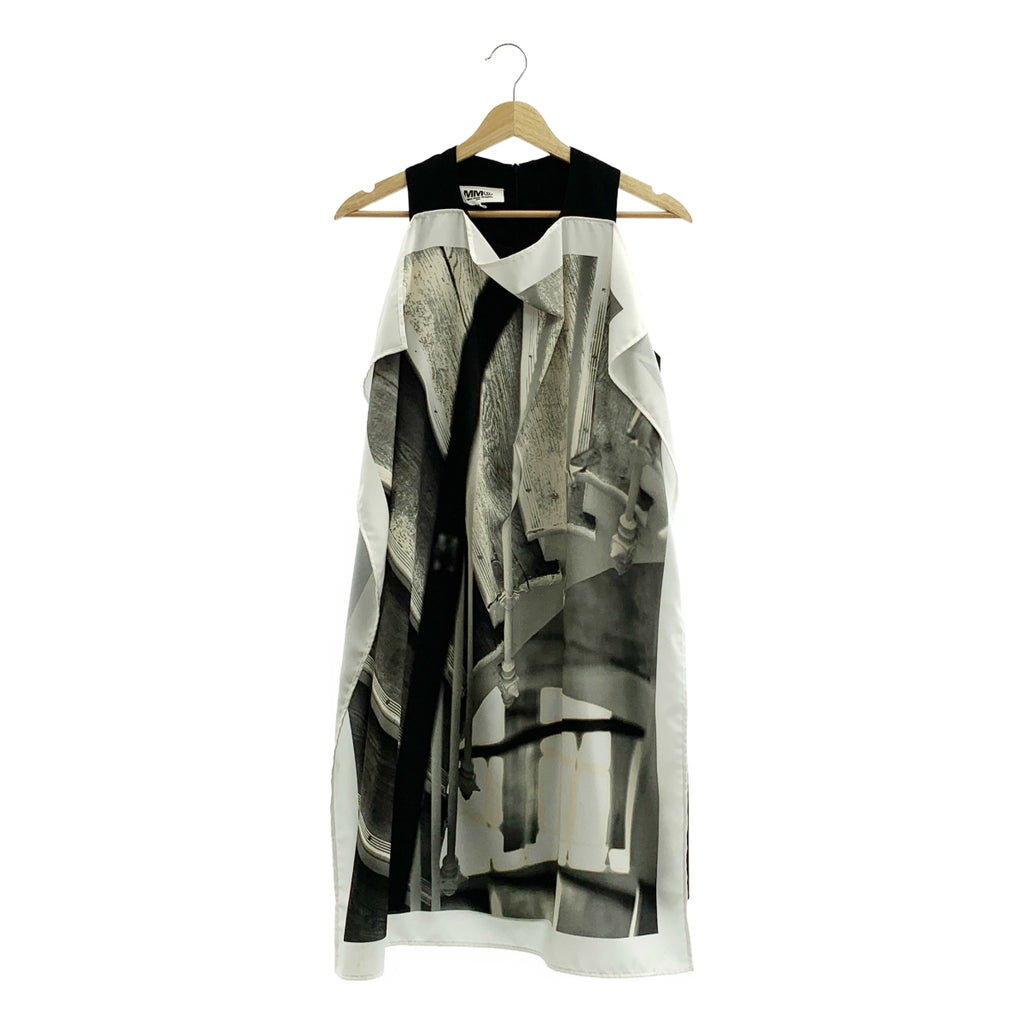 MM6 Maison Martin Margiela / エムエムシックスメゾンマルタンマルジェラ | 2014SS | ドッキング バックジップ ドレス ワンピース | 40 | レディース