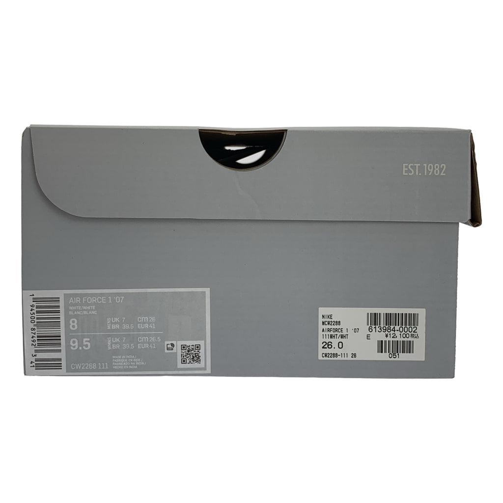 NIKE / ナイキ | AIR FORCE 1 LOW '07 エア フォース1 ロー スニーカー | 26 | メンズ