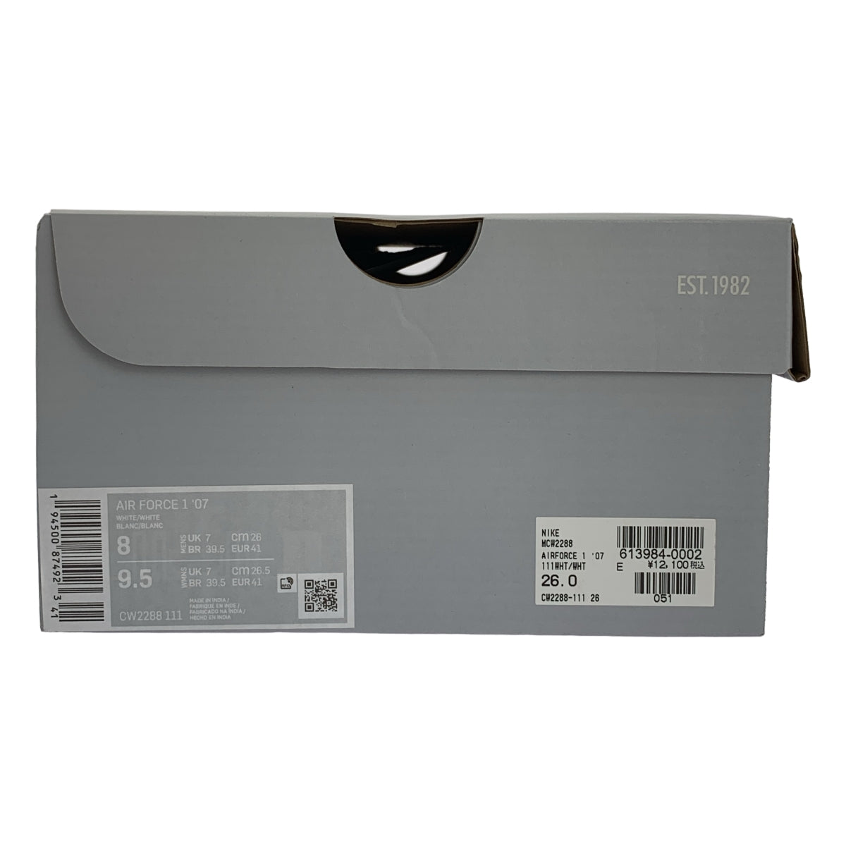 NIKE / ナイキ | AIR FORCE 1 LOW '07 エア フォース1 ロー スニーカー | 26 | メンズ