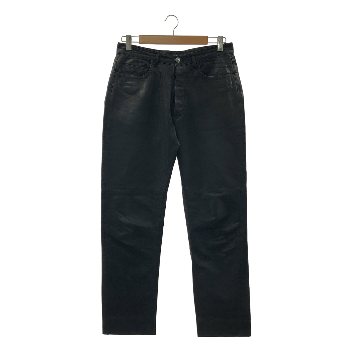 A.P.C. / アーペーセー | カウレザー テーパードパンツ | 31 | メンズ