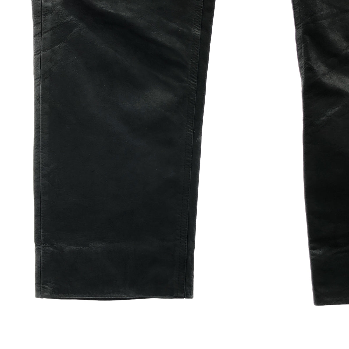 A.P.C. / アーペーセー | カウレザー テーパードパンツ | 31 | メンズ