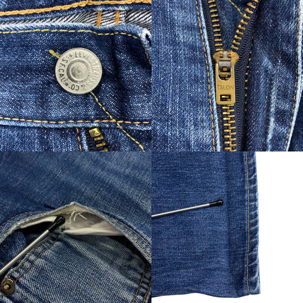 LEVI'S VINTAGE CLOTHING LVC / 리바이스 빈티지 클로징 | 67502-0001 / 502 big E 세르비치 데님 청바지 바지 | 34 | 남성