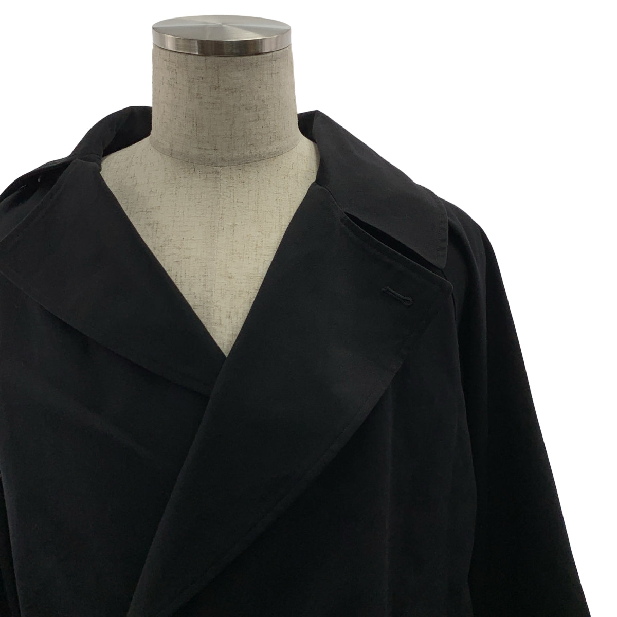 COMOLI | 2023SS | 棉質 Gaba 繫帶扣腰帶大衣 / 全襯裡 / X01-04001 | 2 | 男款