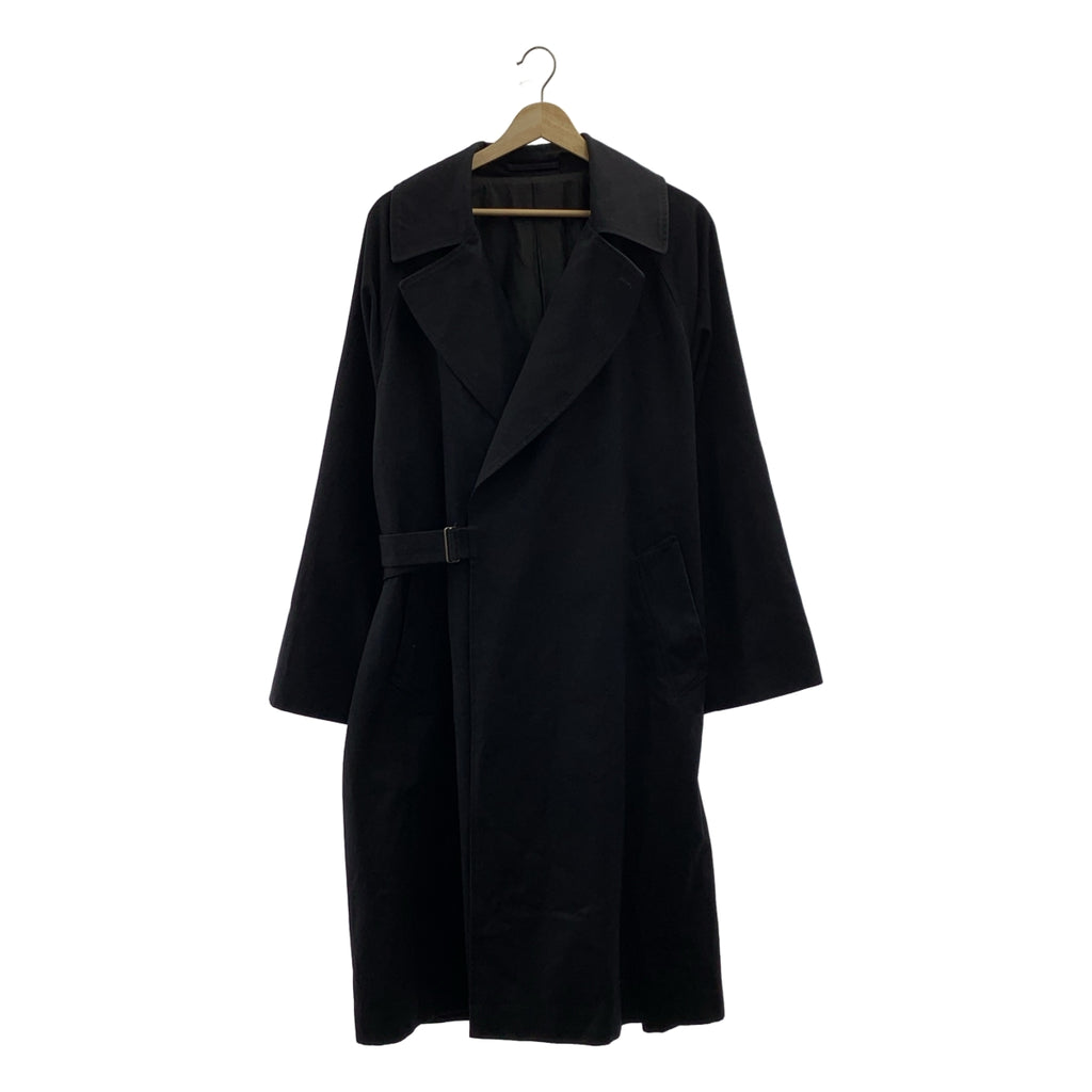 COMOLI | 2023SS | 棉質 Gaba 繫帶扣腰帶大衣 / 全襯裡 / X01-04001 | 2 | 男款