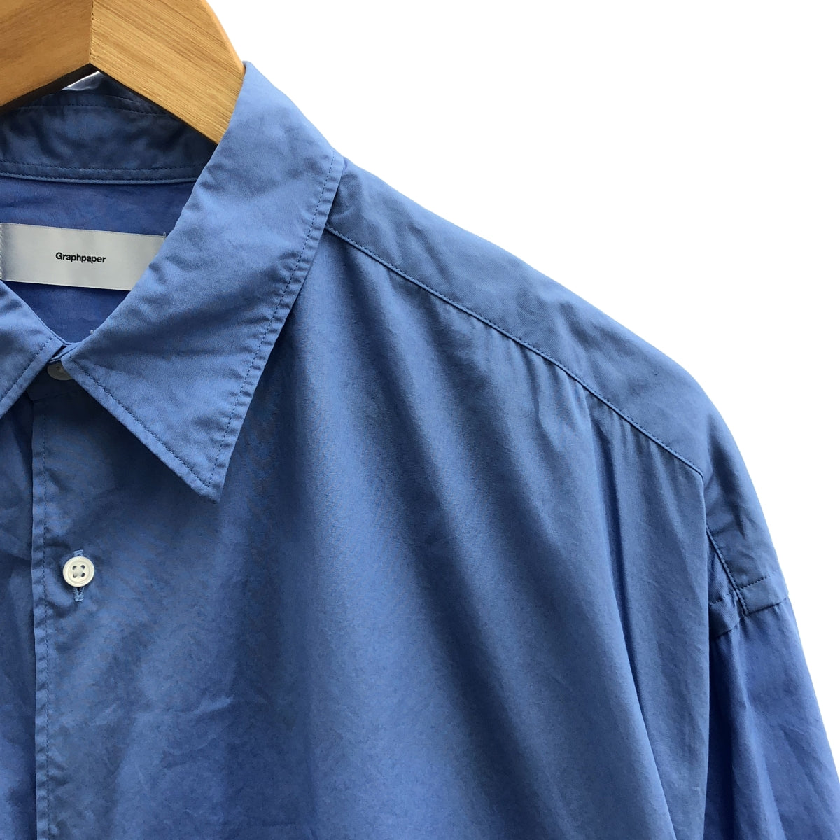 Graphpaper / グラフペーパー | Broad Oversized L/S Regular Collar Shirt オーバーサイズ シャツ | F | メンズ