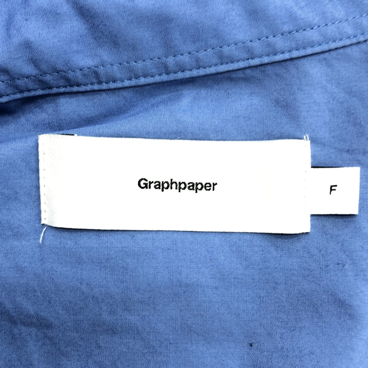 Graphpaper / グラフペーパー | Broad Oversized L/S Regular Collar Shirt オーバーサイズ シャツ | F | メンズ