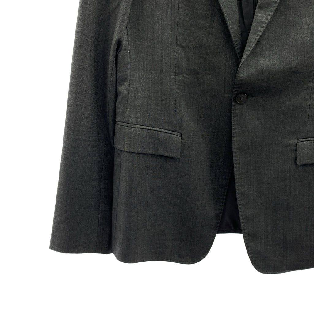 EMPORIO ARMANI / 엠포리오 아르마니 | 셋업 슈트 / DAVID LINE 울 실크 1B 테일러드 재킷 / 슬랙스 팬츠 | 48 | 맨즈