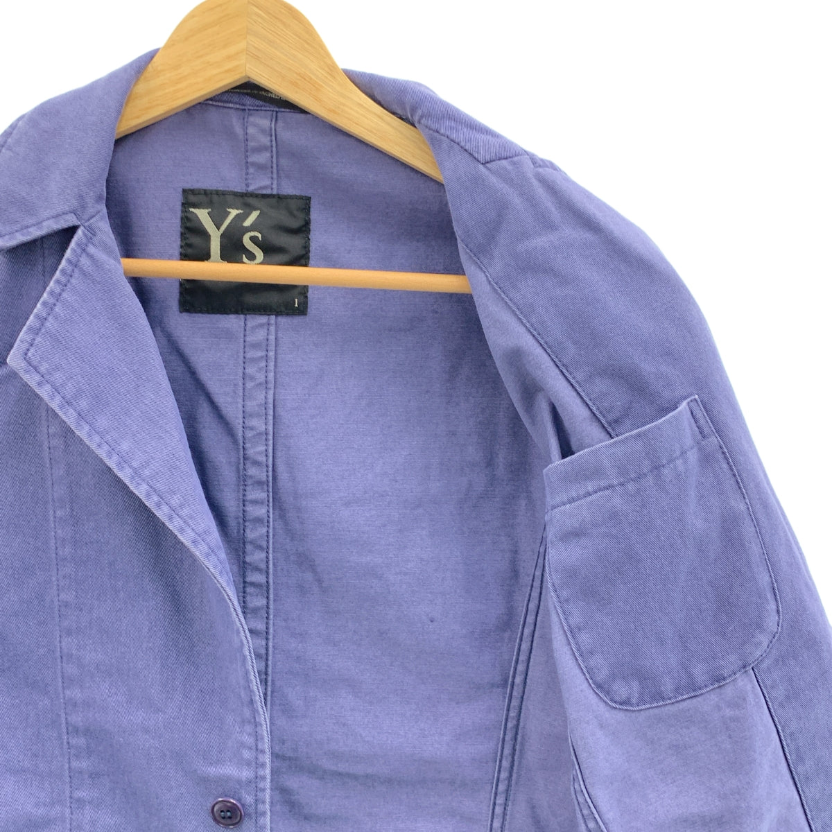 Y's / Y's Yohji Yamamoto | 棉質修身外套 | 尺寸 1 | 女款