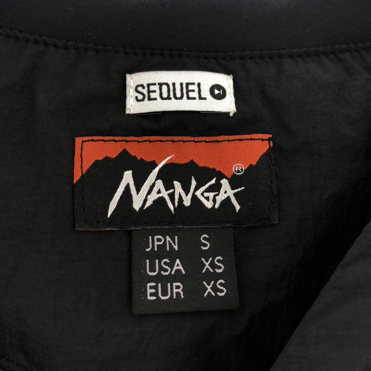 SEQUEL / シークエル | × NANGA / ナンガ ノーカラー インナー ダウンジャケット | S | メンズ