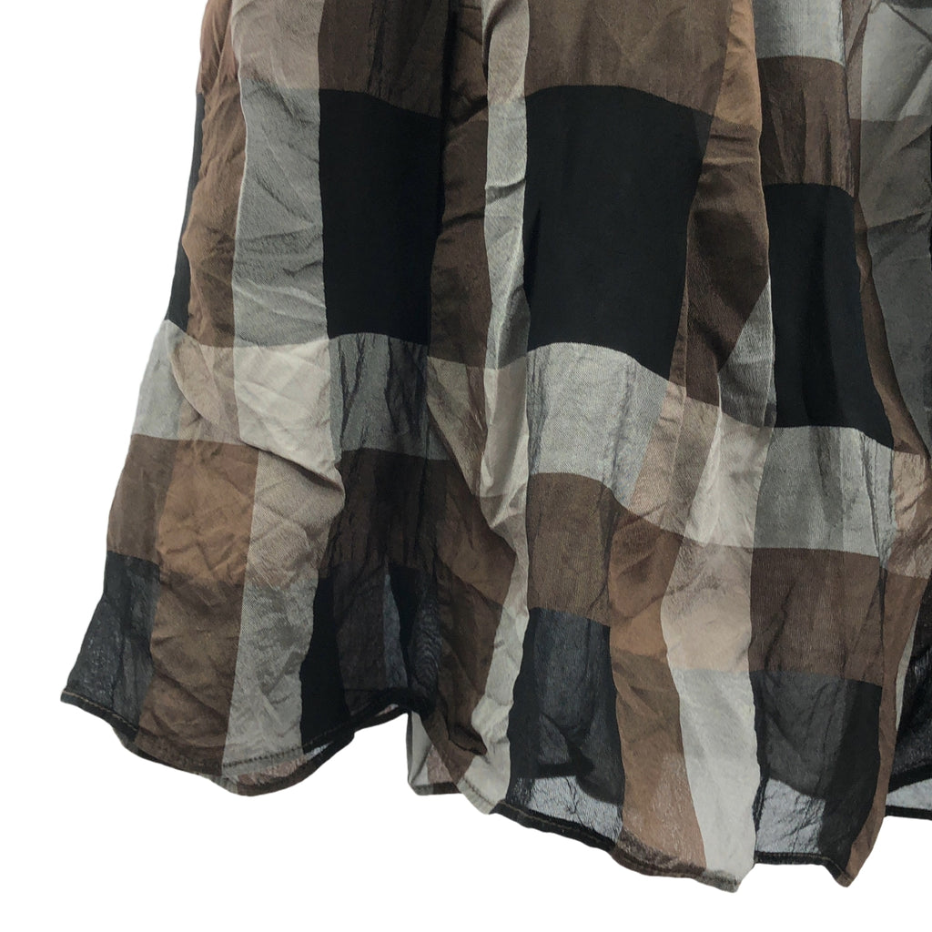 TODAYFUL / トゥデイフル | Chambray Check Skirt シャンブレー チェック スカート | 36 | ブラウン系 | レディース