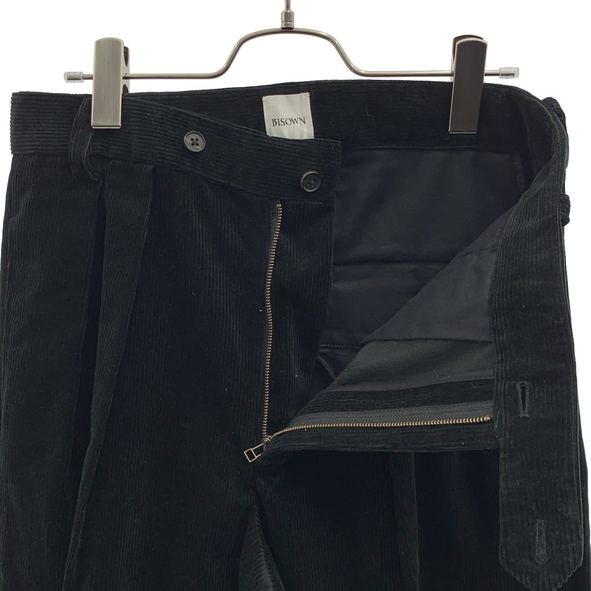 BISOWN / 비소운 | 2025AW | CORDUROY 2TUCK WIDE TROUSERS 코듀로이 와이드 팬츠 | 3 | 맨즈