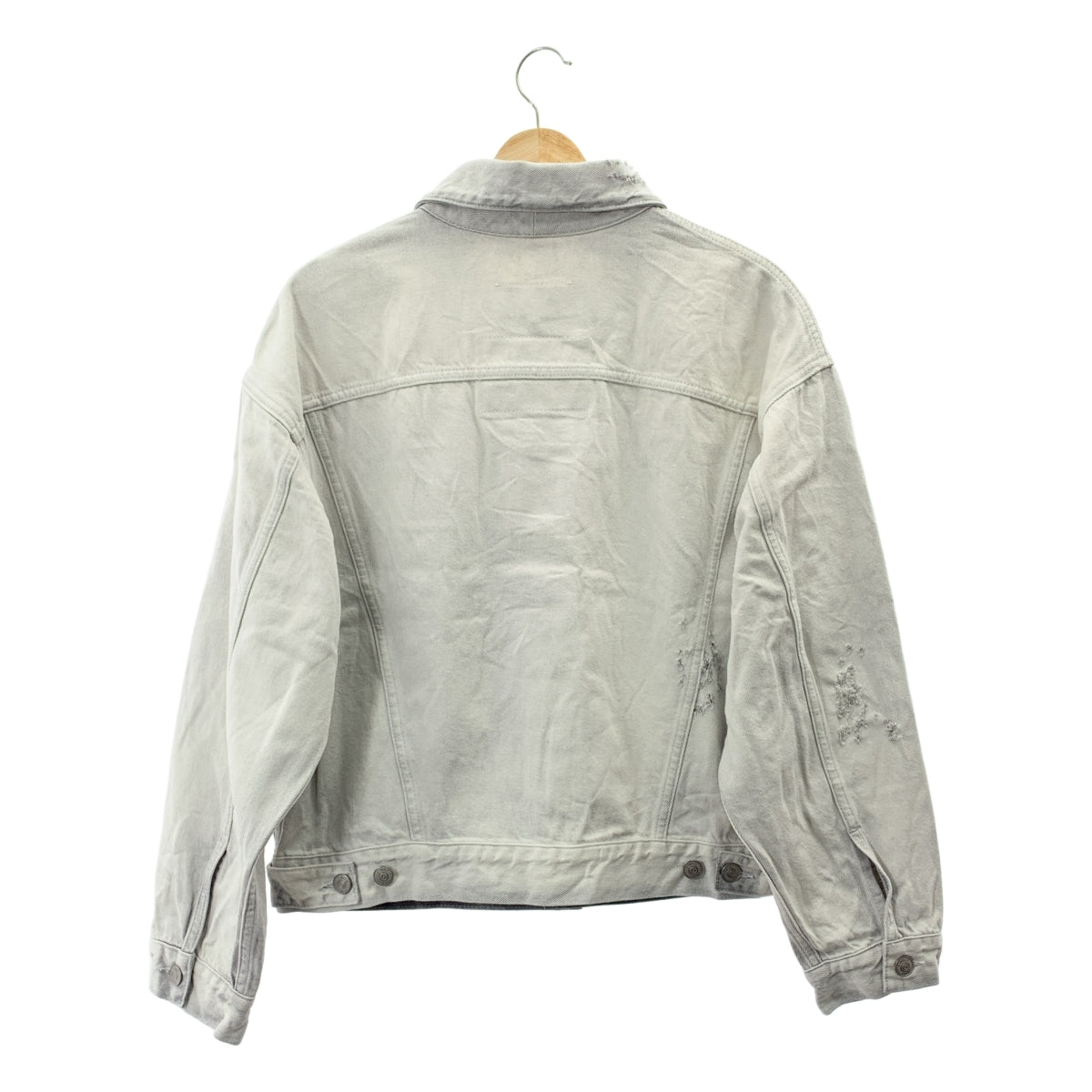 MM6 Maison Margiela | 2023 春夏 | 破洞牛仔外套 | 尺寸 40 | 女款
