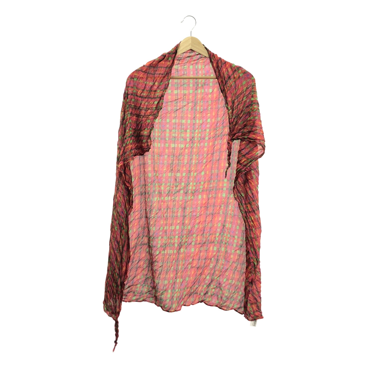 PLEATS PLEASE ISSEY MIYAKE | 全身印花墊圈大披肩 |