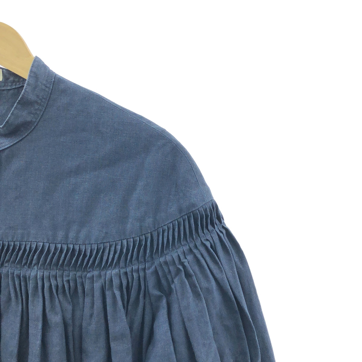 SCYE | 亞麻褶襉襯衫 | 尺寸 40 | 女款