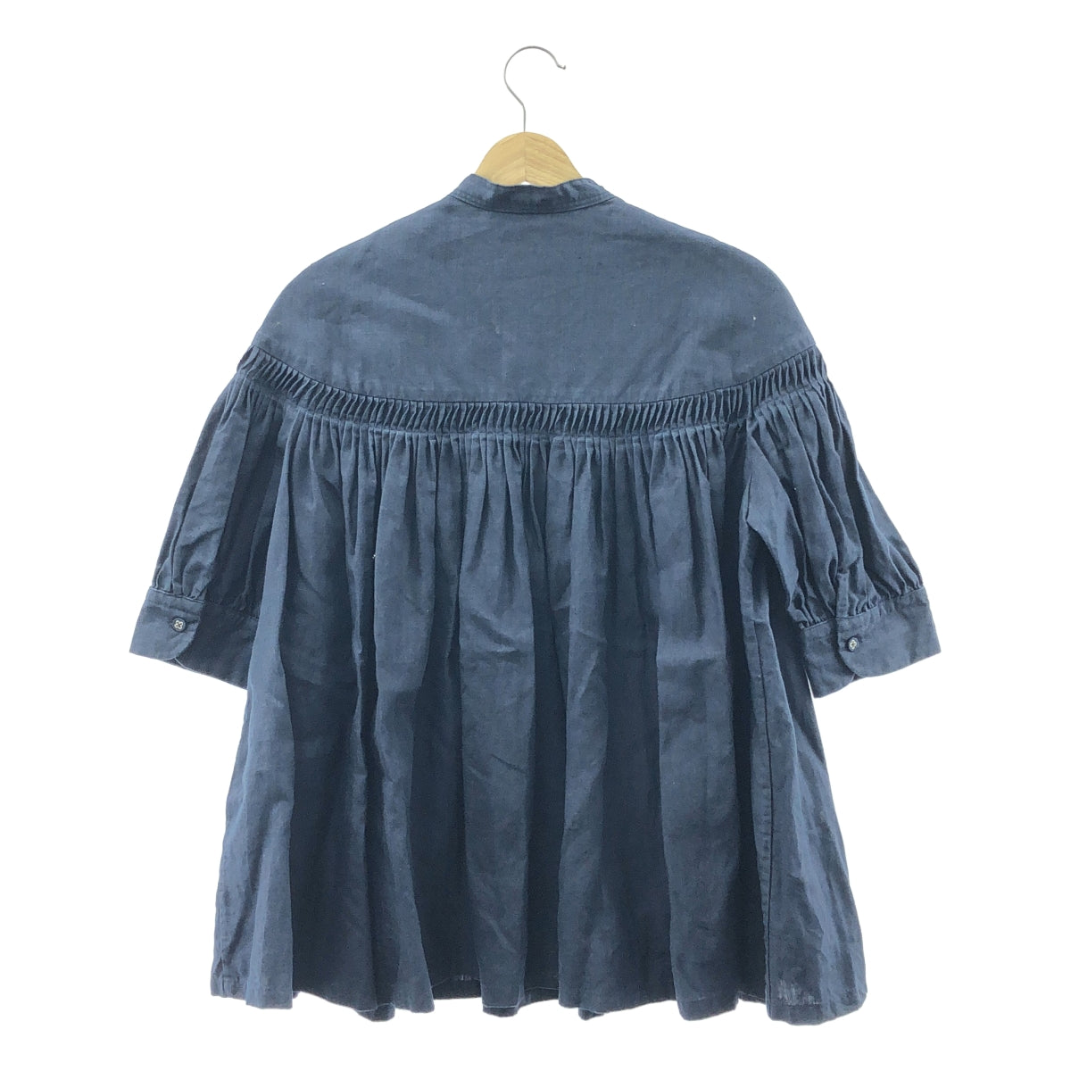 SCYE | 亞麻褶襉襯衫 | 尺寸 40 | 女款