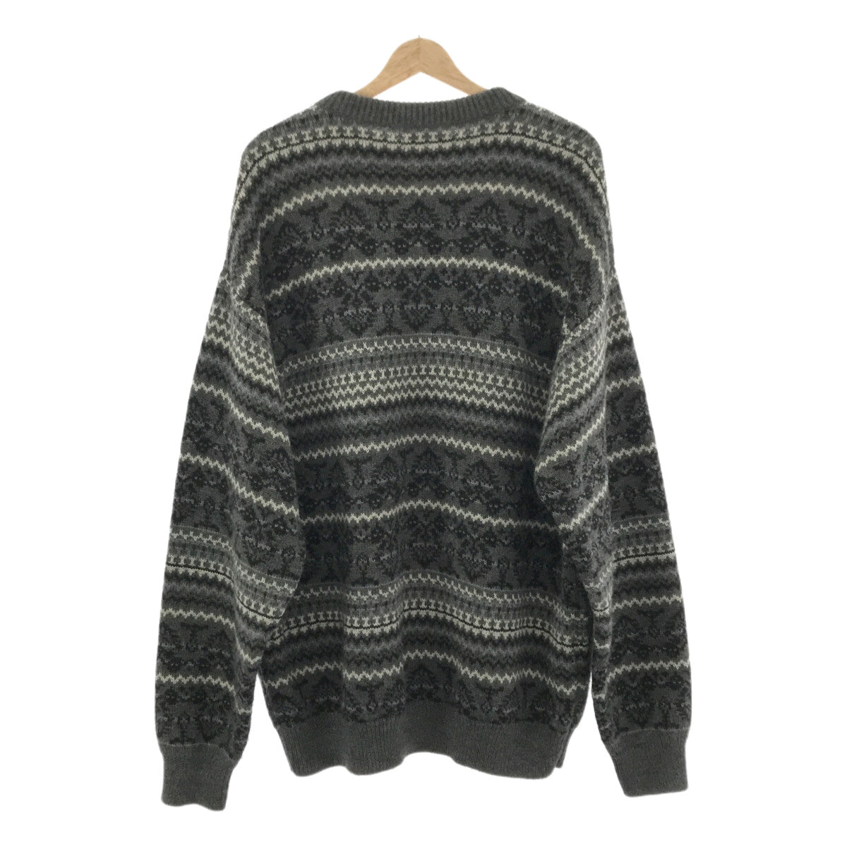 BALENCIAGA / Balenciaga | 2021AW | Fair Isle Over Wool Knit Pullover | S | Men's