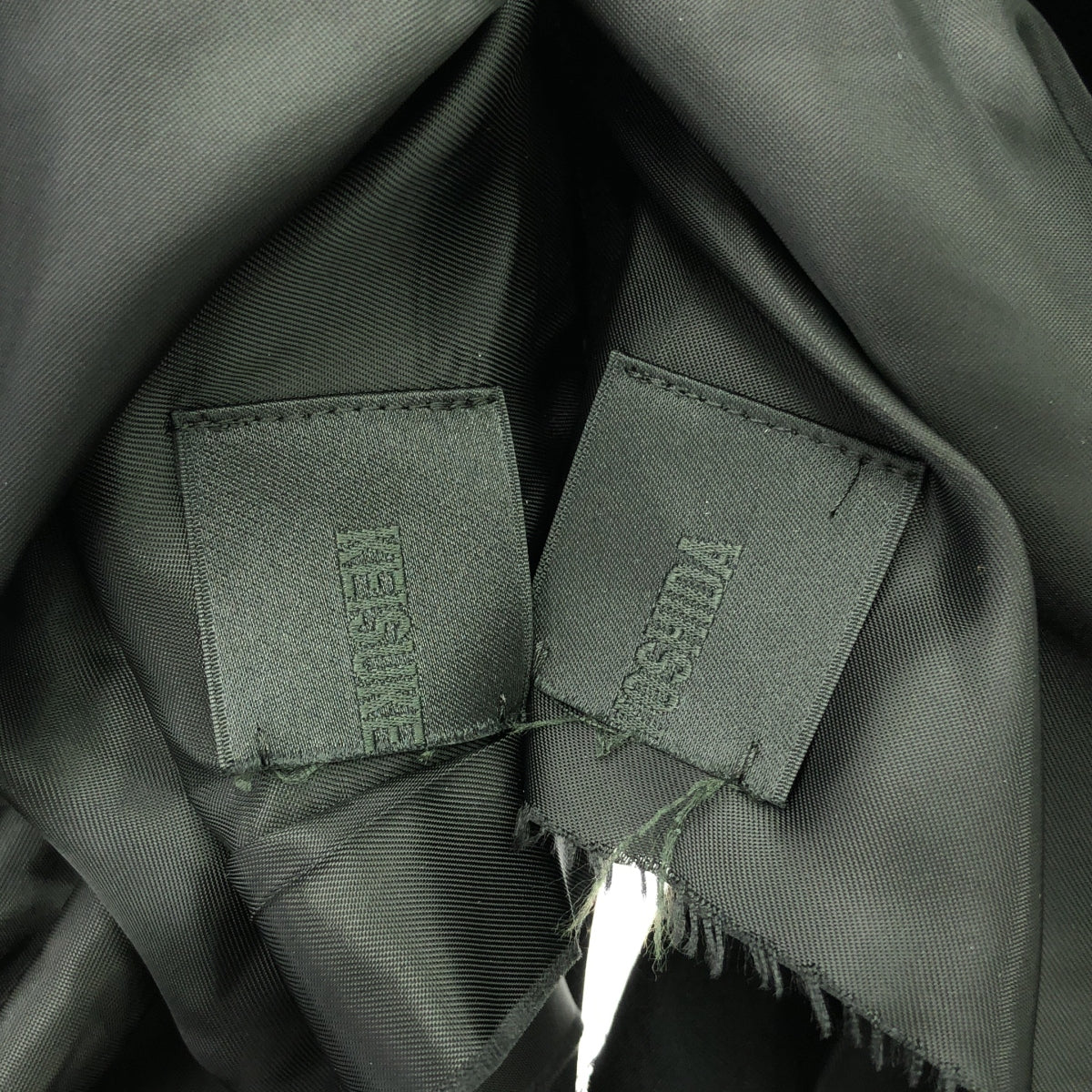 KEISUKEYOSHIDA / ケイスケヨシダ | 変形 カットアウト シングルブレスト ロングジャケット | M | ブラック | レディース