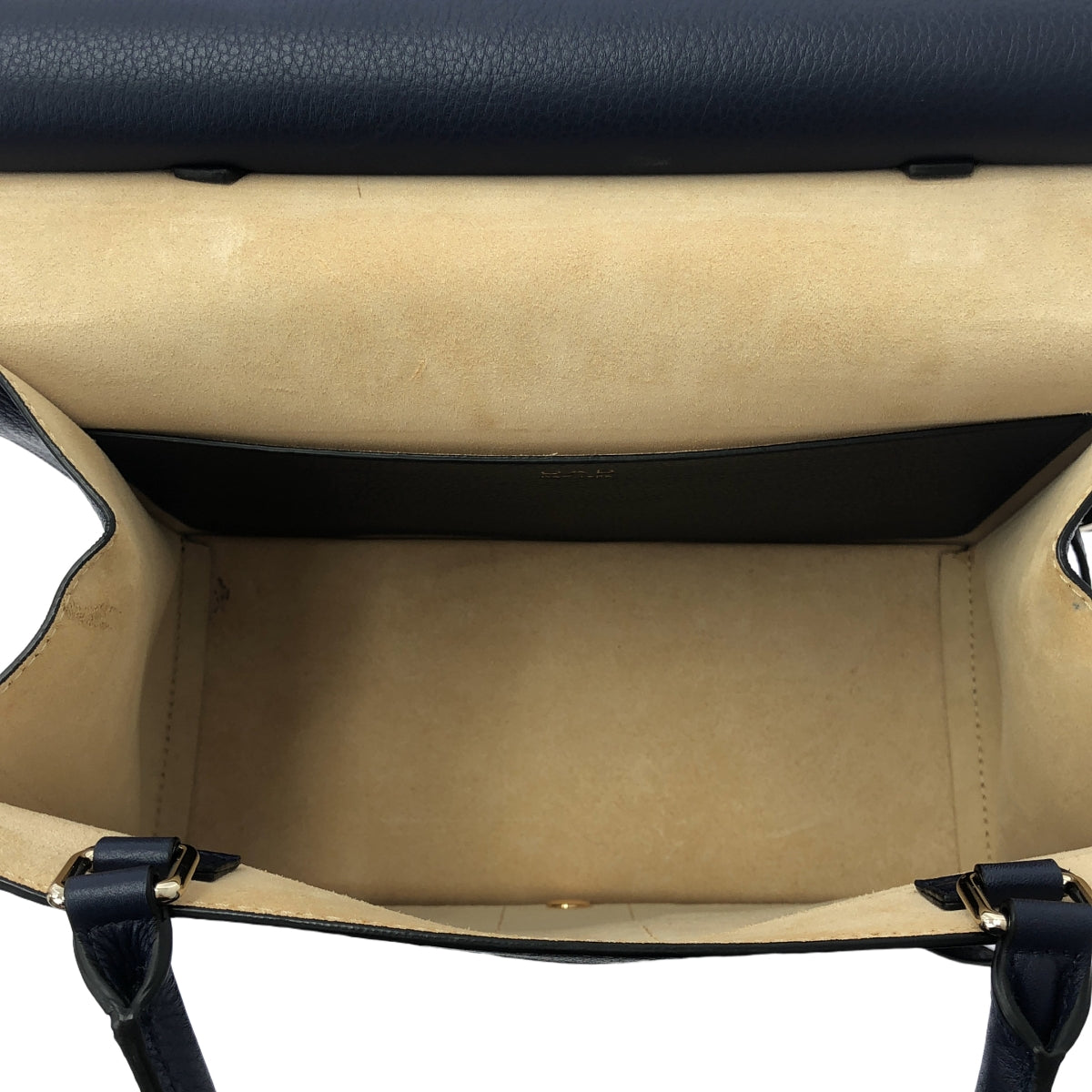 【신품】 OAD NEW YORK / 오에디 뉴욕 | 가죽 2WAY 핸드백 숄더백 | 네이비 | 여성