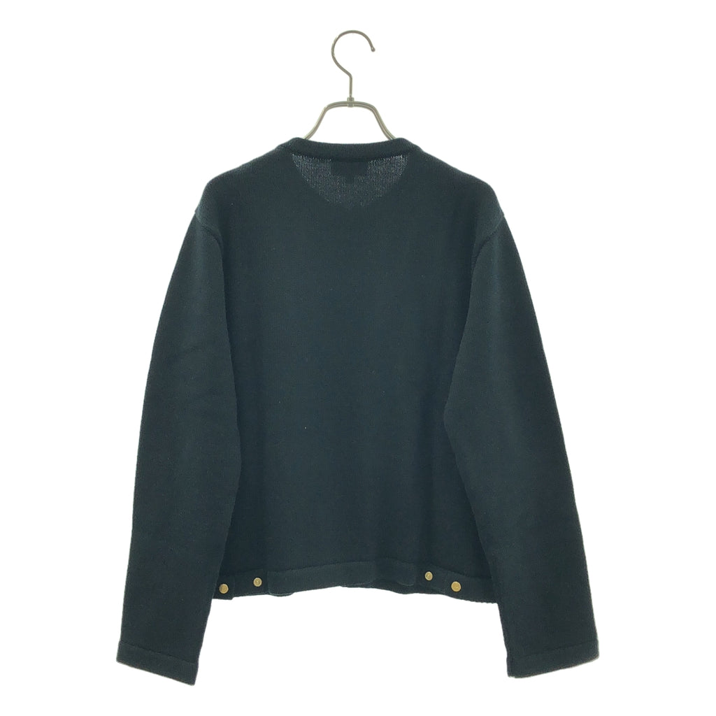 Agnes b. / 아니에스베이 | fet en Peru / 라운드 넥 스트레이트 니트 카디건 재킷 | 2 |