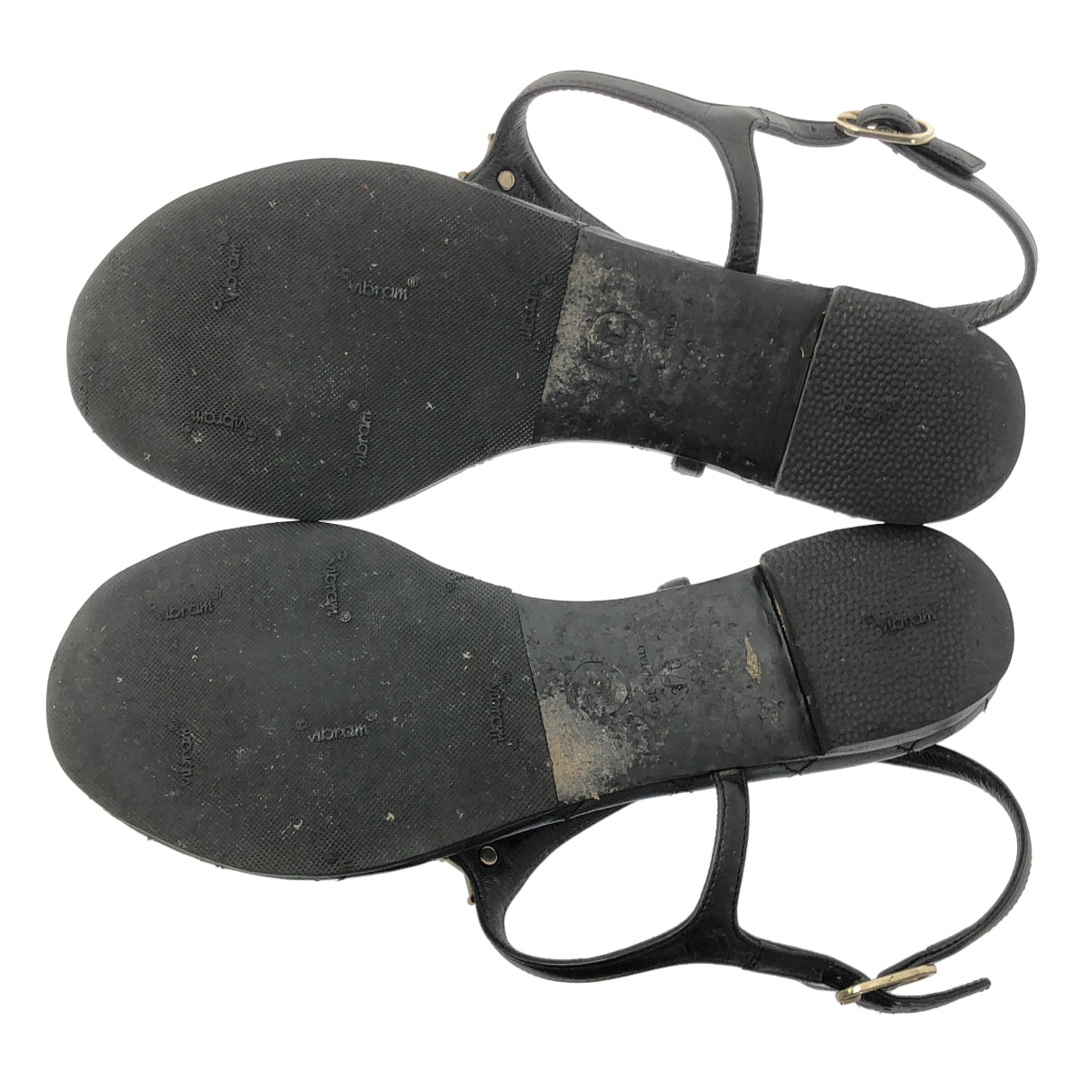 CHANEL / 샤넬 | 파리 달라스 코코마크 퀼팅 플랫 샌들 | 37C |