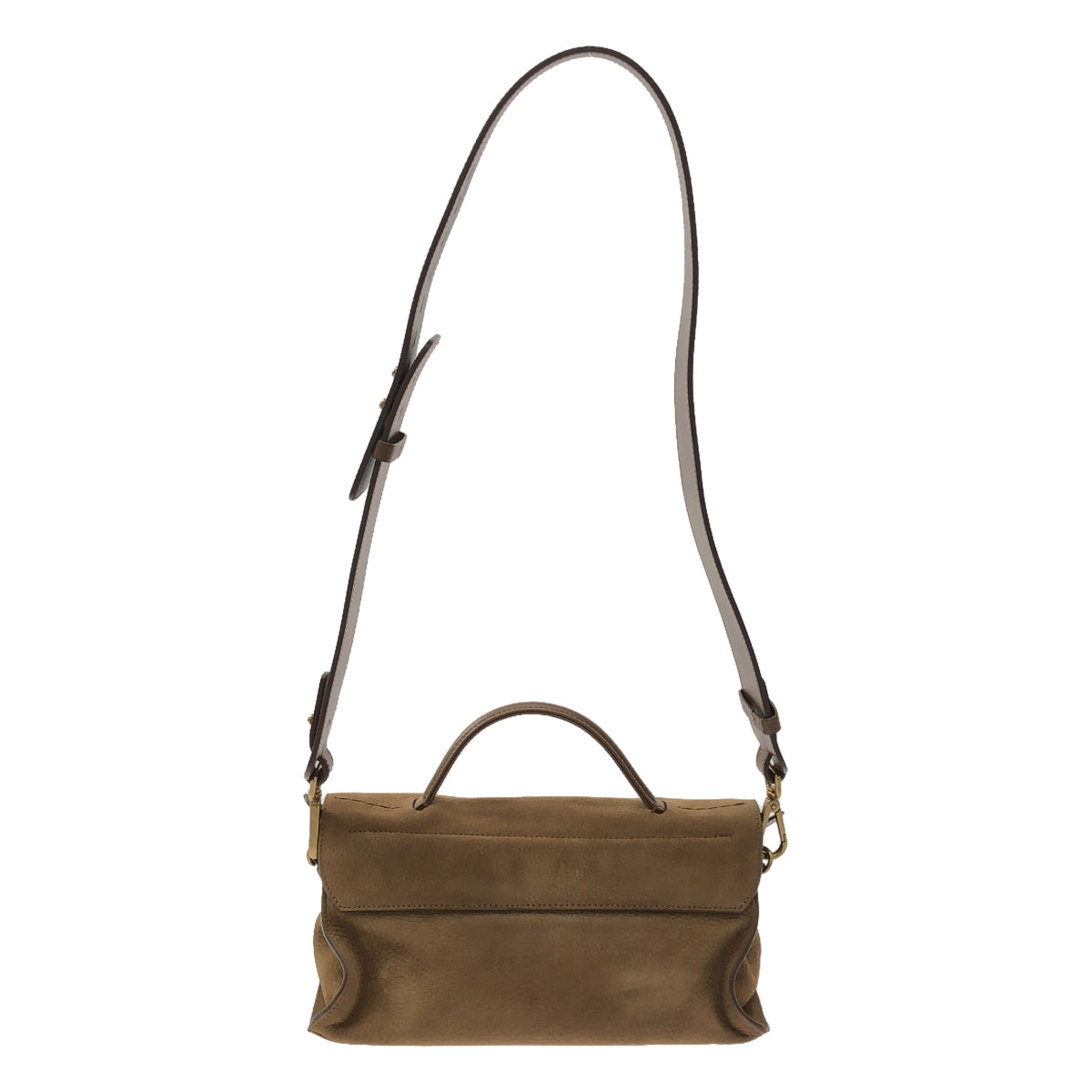 【美品】  ZANELLATO / ザネラート | 2Way NINA ニーナ レザー ハンド ショルダーバッグ | ブラウン | レディース