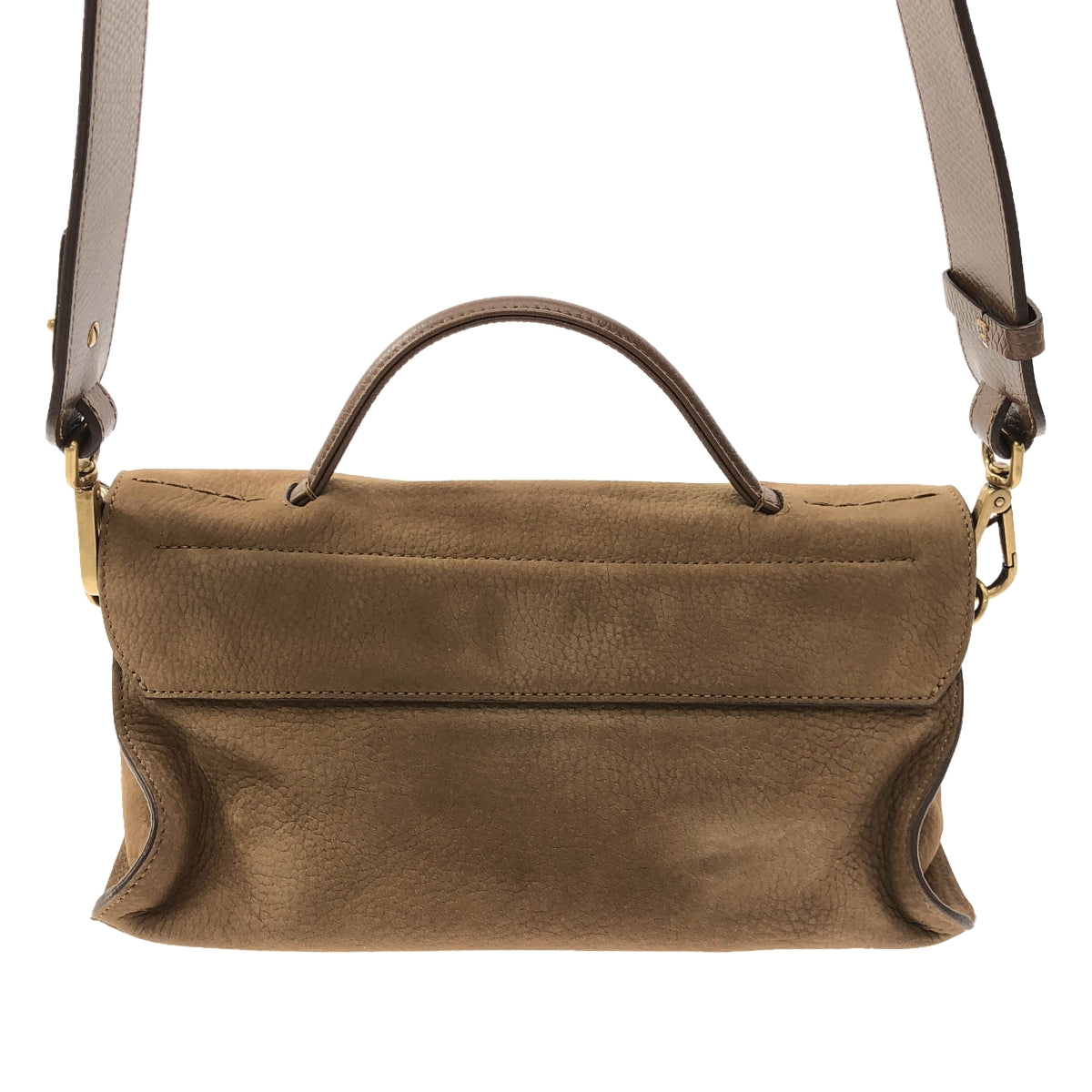 【美品】  ZANELLATO / ザネラート | 2Way NINA ニーナ レザー ハンド ショルダーバッグ | ブラウン | レディース