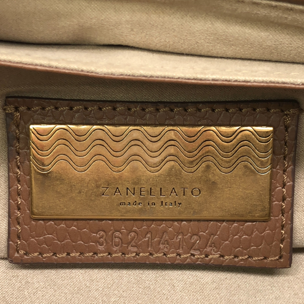 【美品】  ZANELLATO / ザネラート | 2Way NINA ニーナ レザー ハンド ショルダーバッグ | ブラウン | レディース
