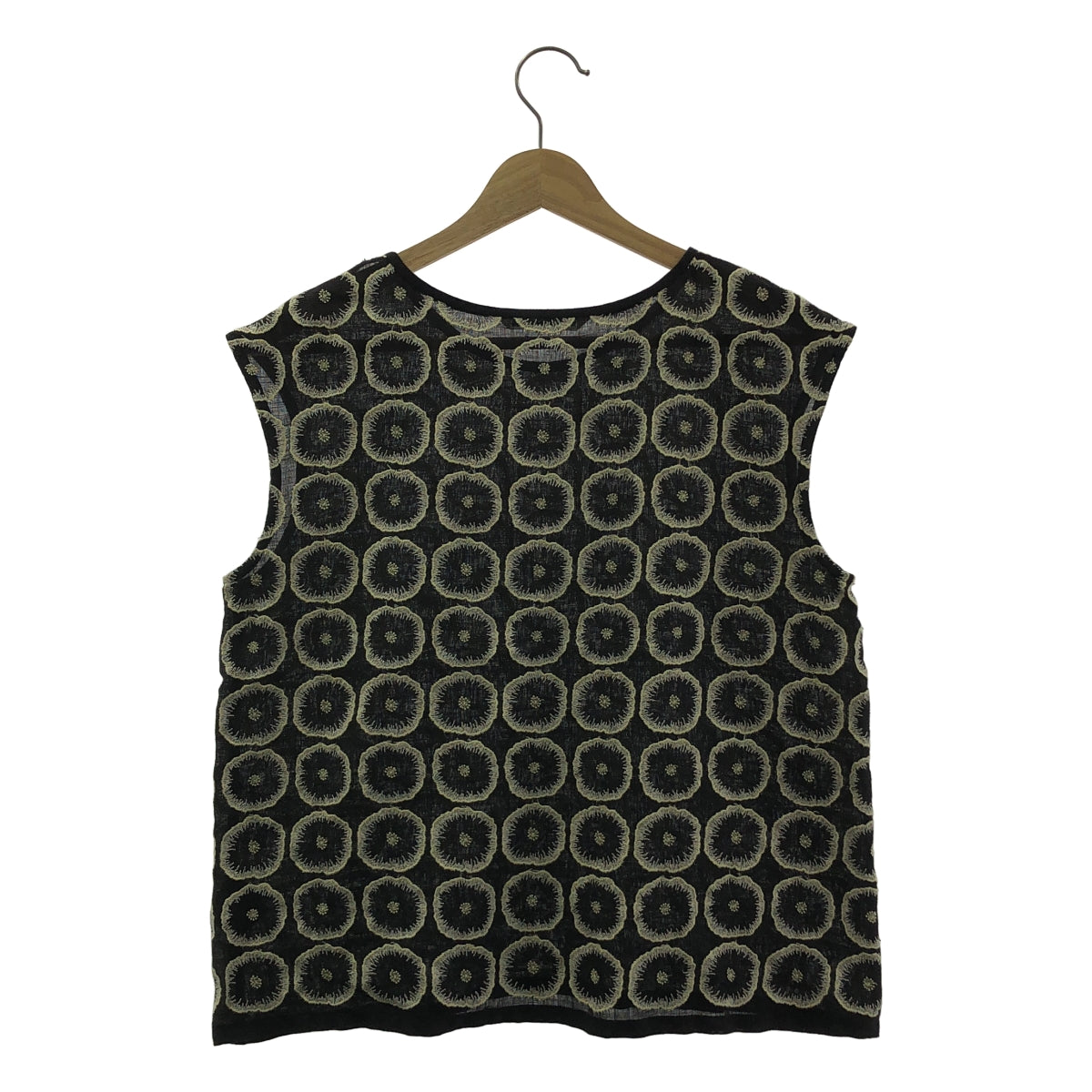 mina perhonen / 미나펠호넨 | jelly flower 린넨 엠브로이드리 탑스 | 40 |